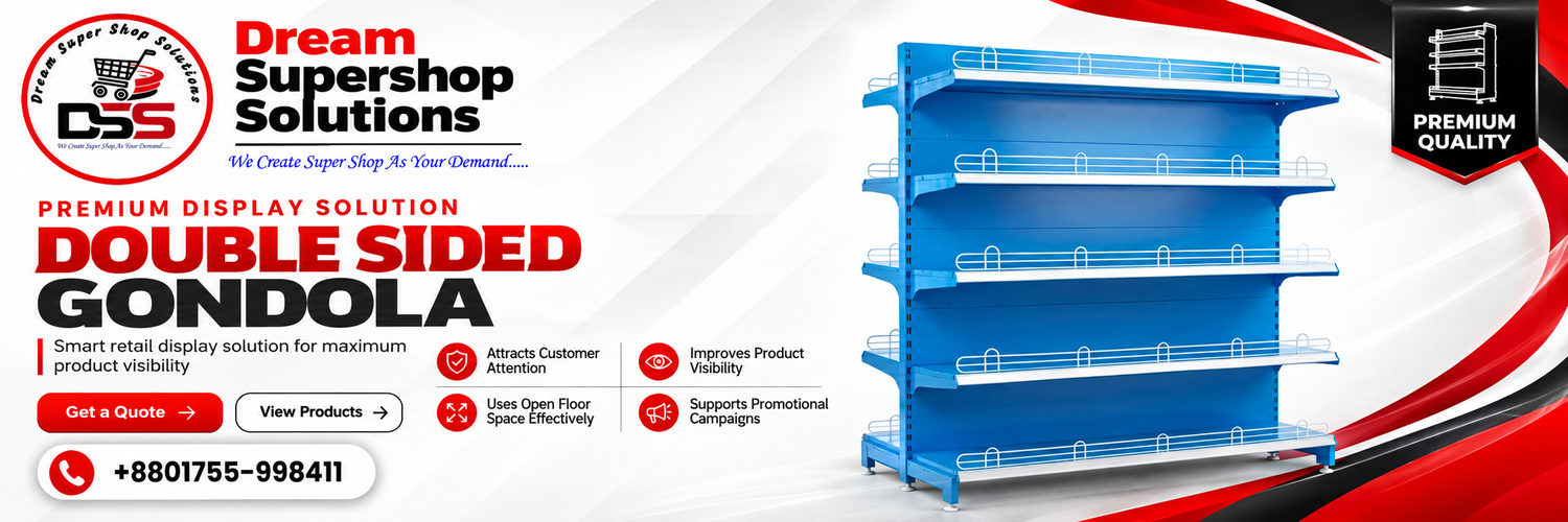 Double Sided Gondola Rack