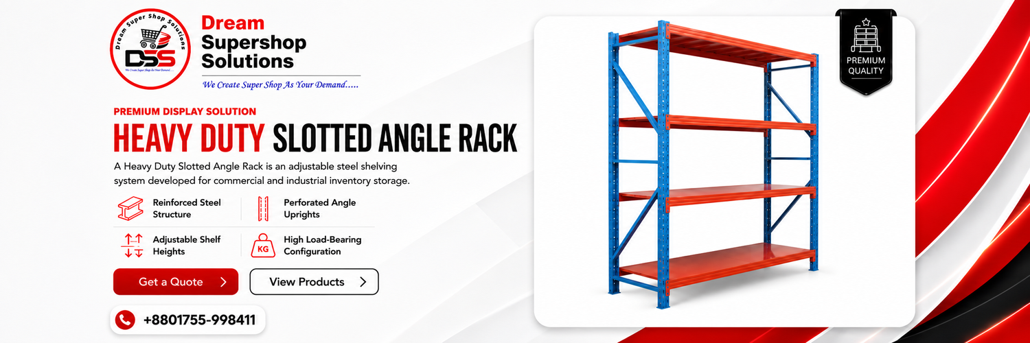 Heavy Duty Slotted Angle Rack