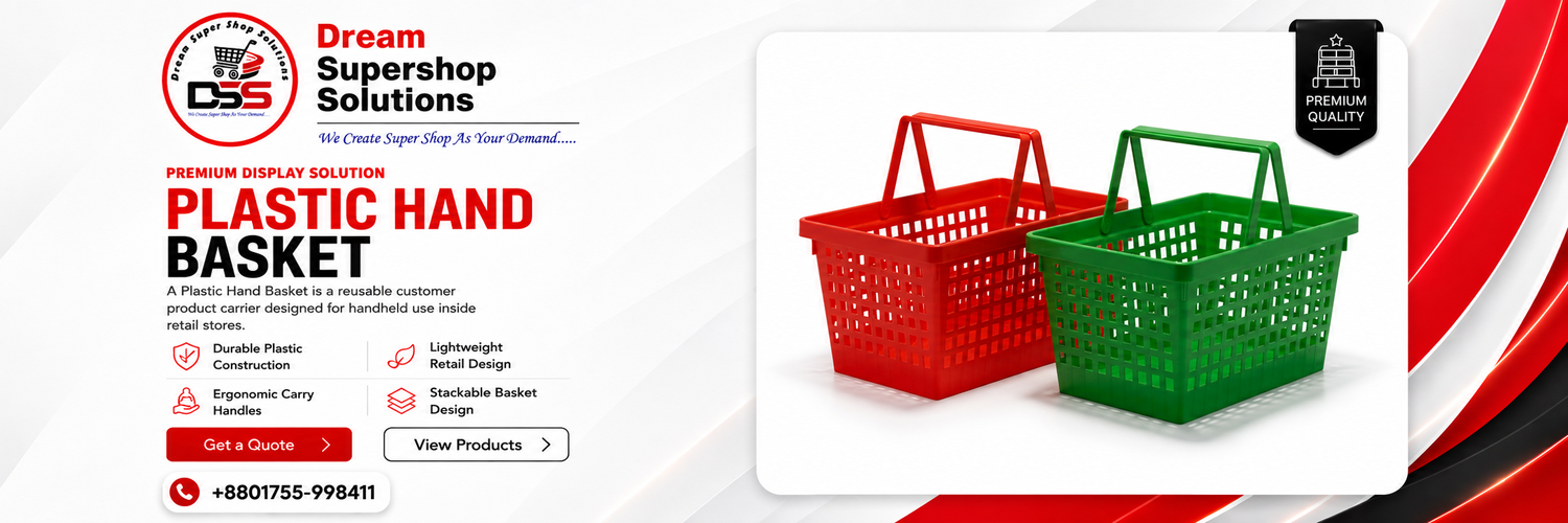 Plastic Hand Basket